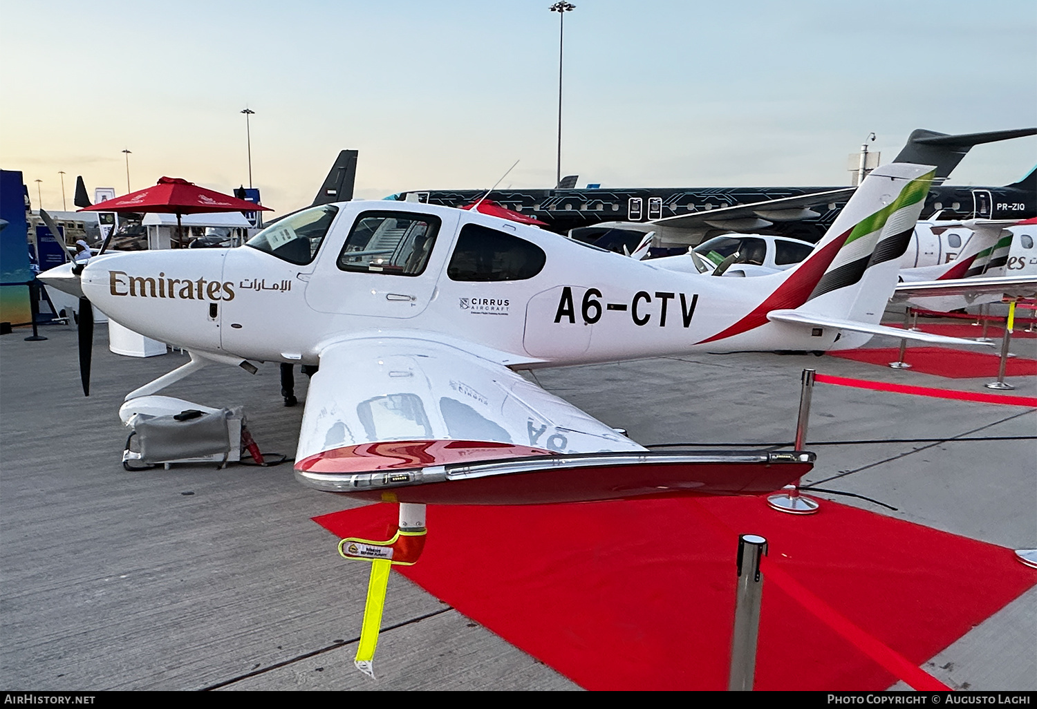 Aircraft Photo of A6-CTV | Cirrus SR-22 G6 | Emirates Flight Training Academy | AirHistory.net #621498