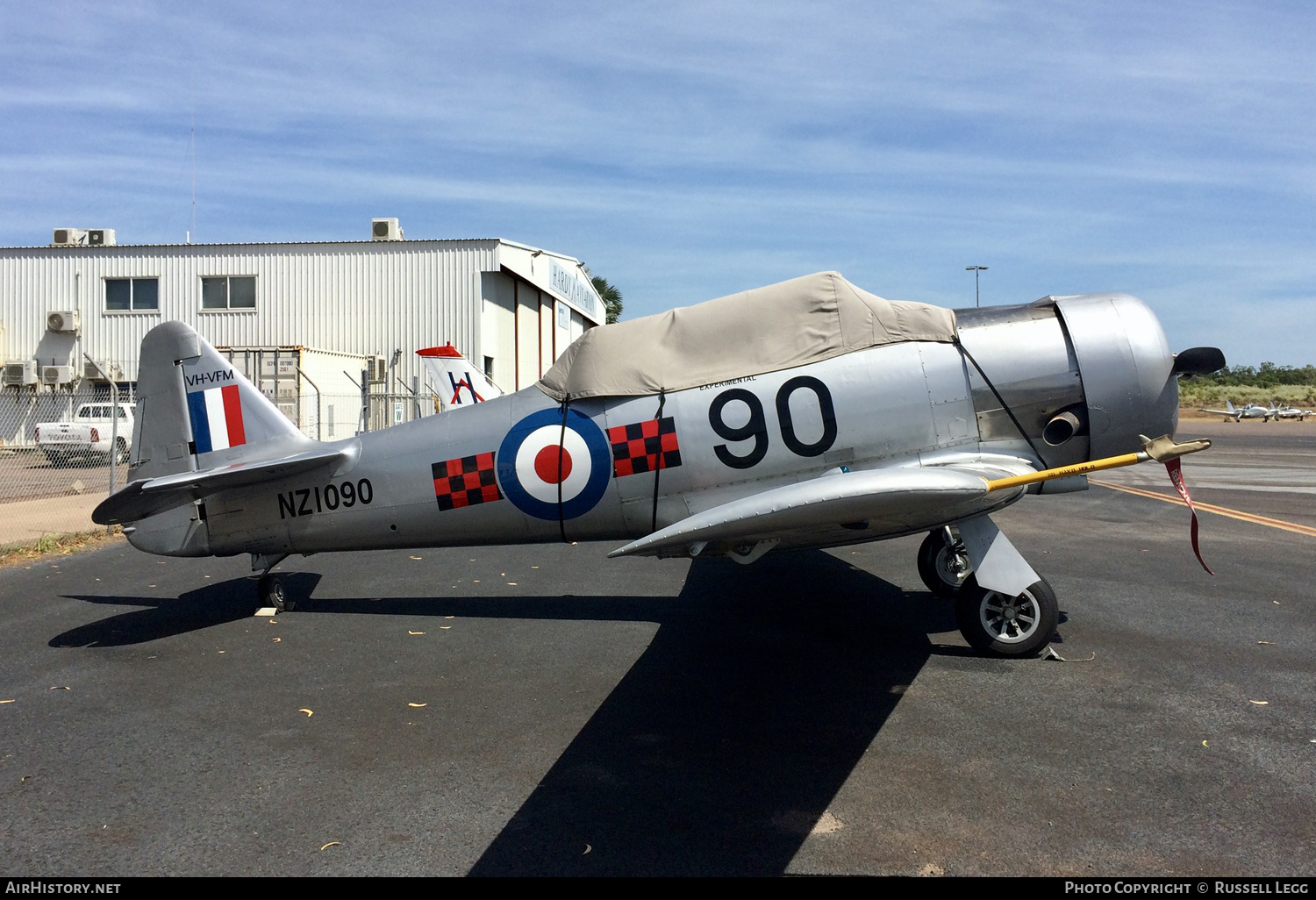 Aircraft Photo of VH-VFM / NZ1090 | North American AT-6D Harvard III | New Zealand - Air Force | AirHistory.net #621515