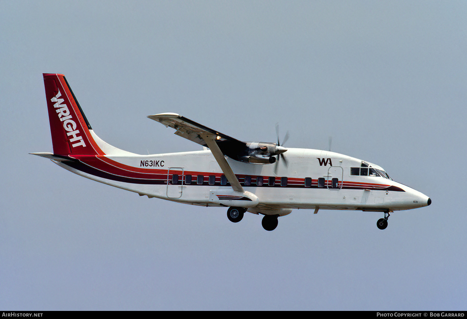 Aircraft Photo of N631KC | Short 360-100 | Wright Air Lines | AirHistory.net #621517