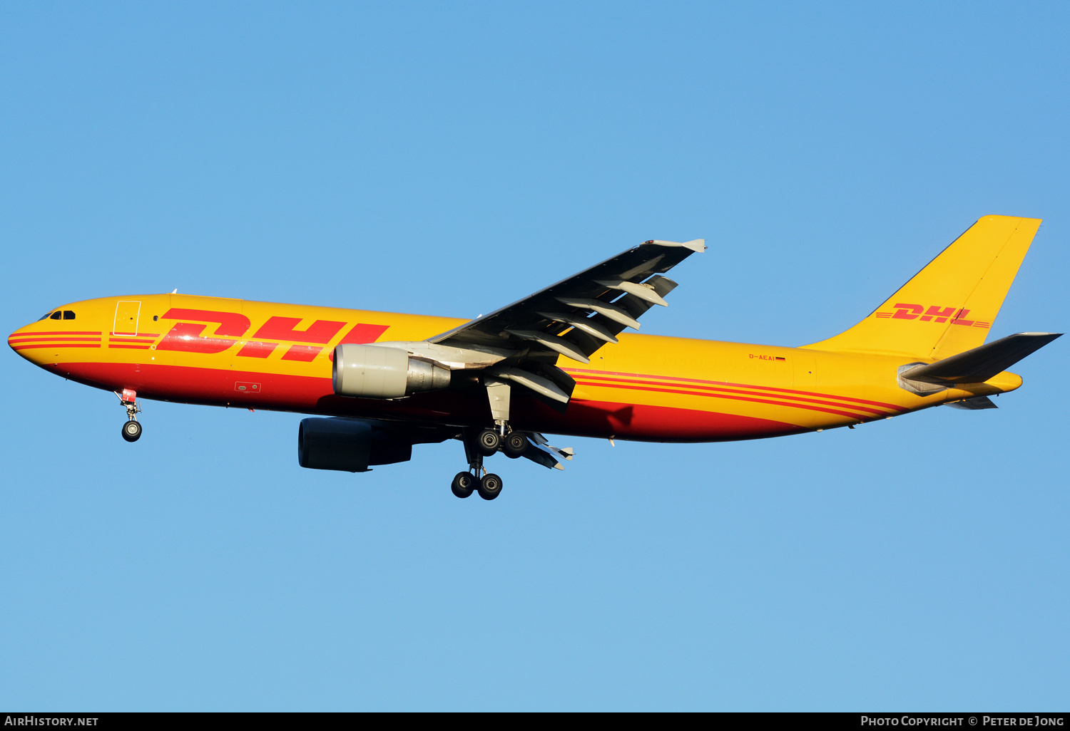 Aircraft Photo of D-AEAI | Airbus A300B4-622R(F) | DHL International | AirHistory.net #621519