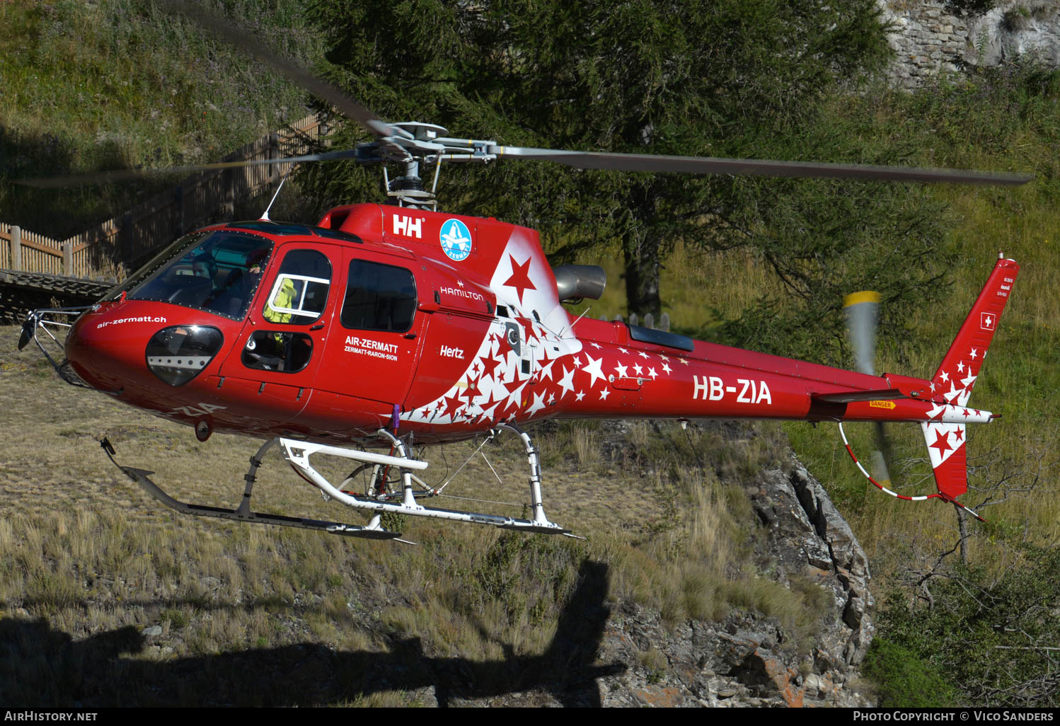 Aircraft Photo of HB-ZIA | Eurocopter AS-350B-3 Ecureuil | Air Zermatt | AirHistory.net #621527
