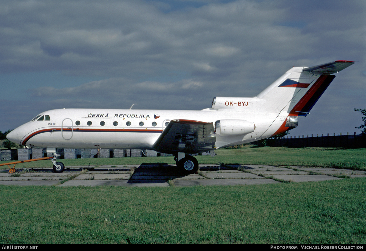 Aircraft Photo of OK-BYJ | Yakovlev Yak-40K | Czechia Government | AirHistory.net #621537