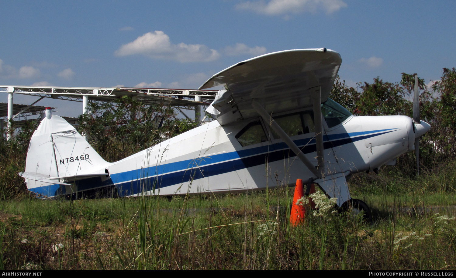 Aircraft Photo of N7846D | Piper PA-22-150 Tri-Pacer | AirHistory.net #621538