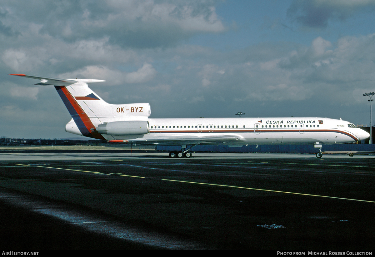 Aircraft Photo of OK-BYZ | Tupolev Tu-154M | Czechia Government | AirHistory.net #621549