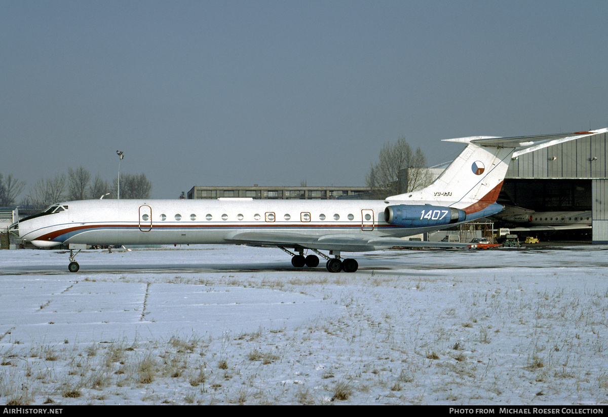 Aircraft Photo of 1407 | Tupolev Tu-134AK | Czechia - Air Force | AirHistory.net #621559