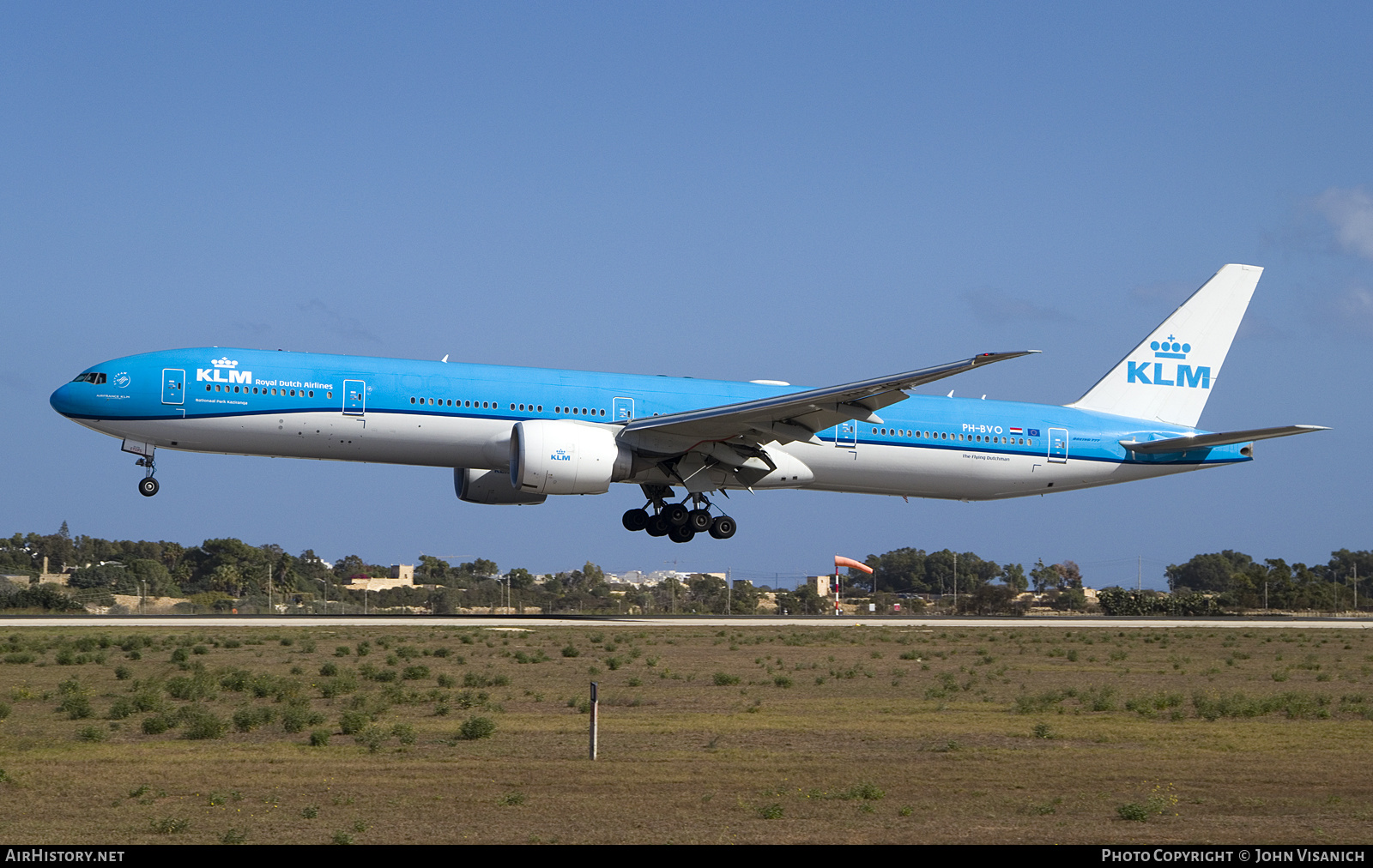 Aircraft Photo of PH-BVO | Boeing 777-306/ER | KLM - Royal Dutch Airlines | AirHistory.net #621562