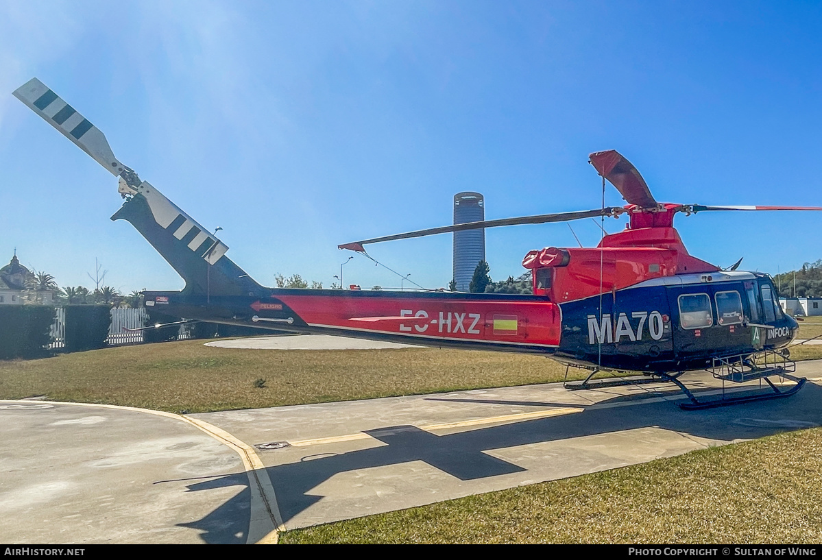 Aircraft Photo of EC-HXZ | Bell 412 | INFOCA - Incendios Forestales de Andalucía | AirHistory.net #621578