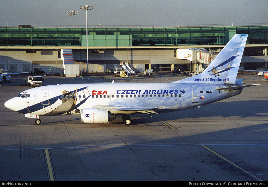 Aircraft Photo of OK-DGL | Boeing 737-55S | ČSA - Czech Airlines | AirHistory.net #621588