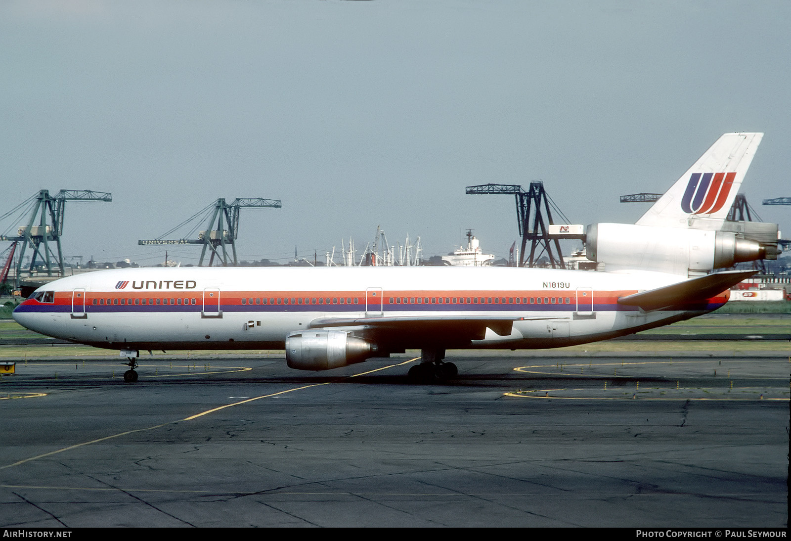 Aircraft Photo of N1819U | McDonnell Douglas DC-10-10 | United Airlines | AirHistory.net #621615
