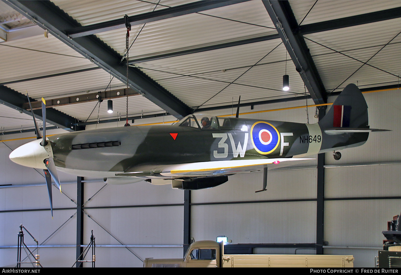 Aircraft Photo of NH649 | Supermarine 394 Spitfire FR18E | UK - Air Force | AirHistory.net #621621