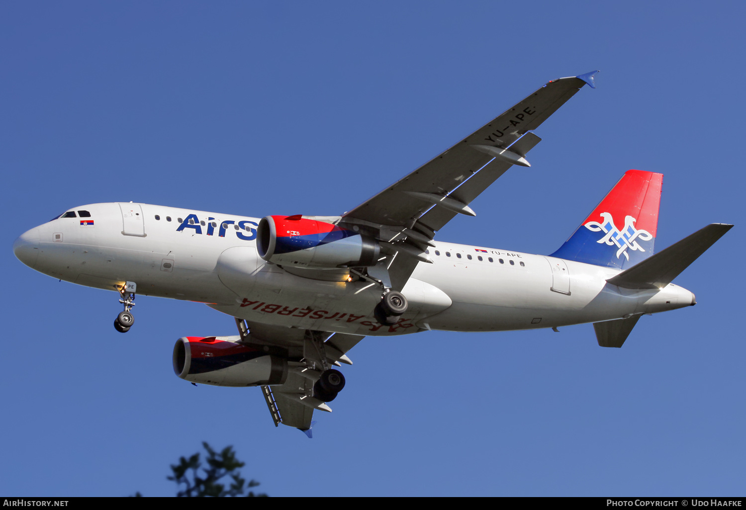 Aircraft Photo of YU-APE | Airbus A319-132 | Air Serbia | AirHistory.net #621623