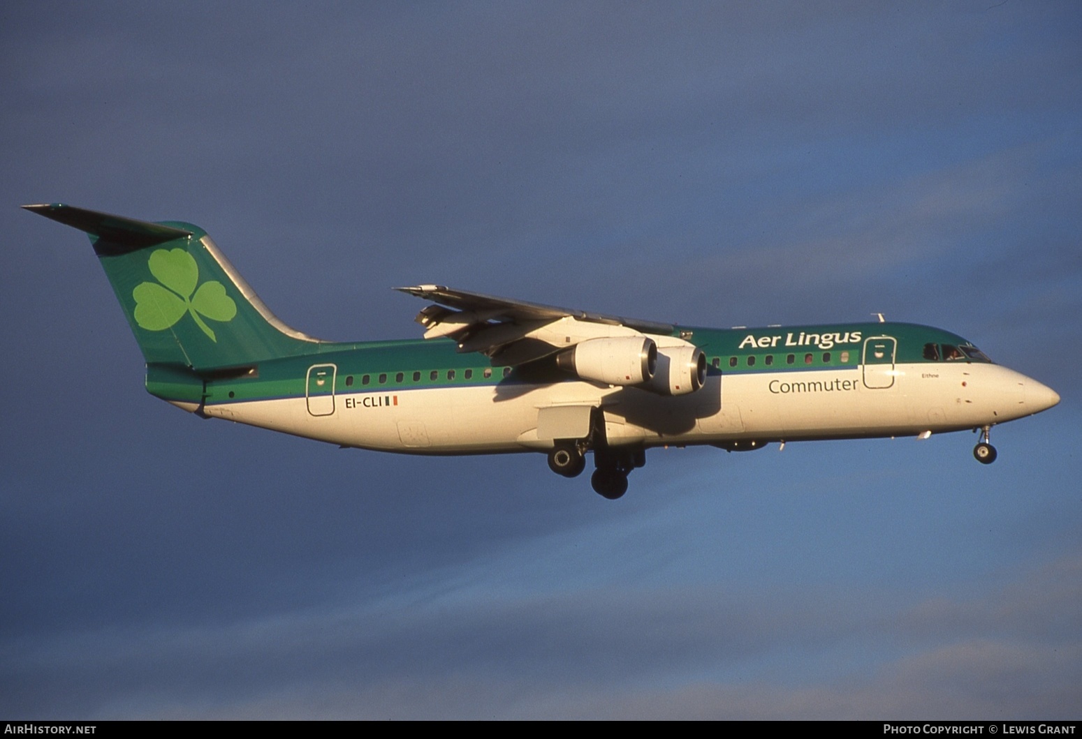 Aircraft Photo of EI-CLI | British Aerospace BAe-146-300 | Aer Lingus Commuter | AirHistory.net #621640