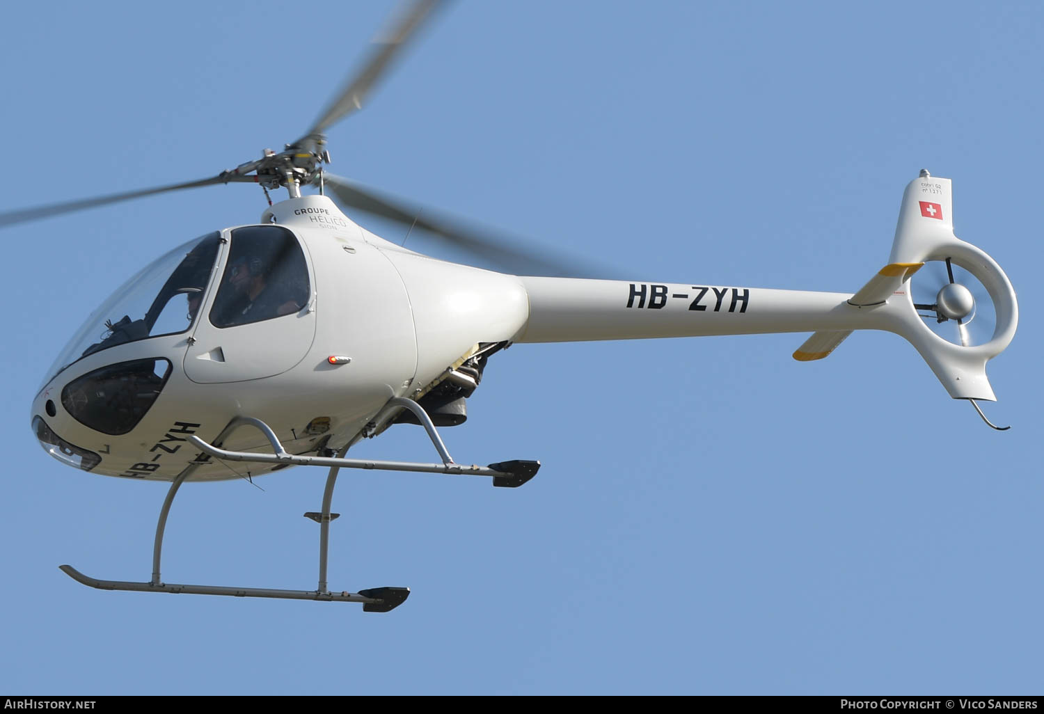 Aircraft Photo of HB-ZYH | Guimbal Cabri G2 | Groupe Hélico Sion | AirHistory.net #621695