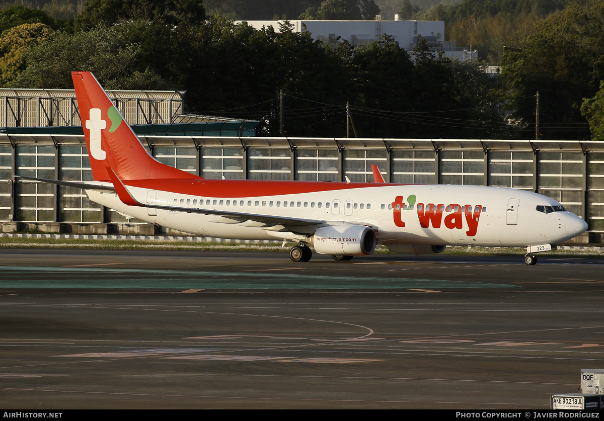 Aircraft Photo of HL8323 | Boeing 737-8AS | T'way Air | AirHistory.net #621698