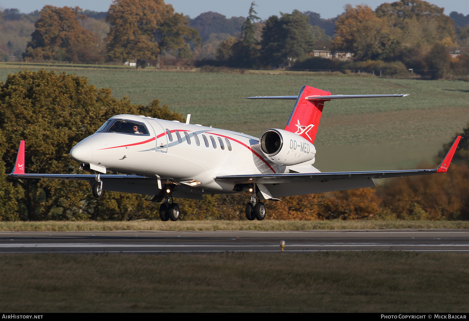 Aircraft Photo of OO-MED | Learjet 45 | ASL Fly Med | AirHistory.net #621707