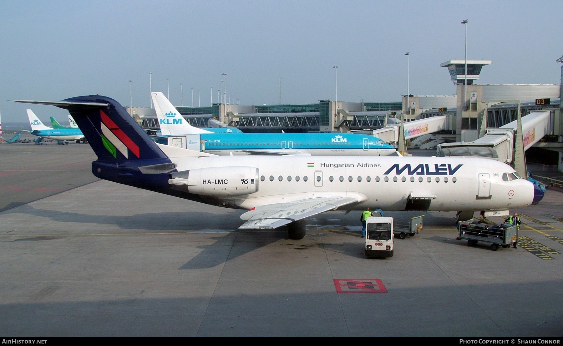 Aircraft Photo of HA-LMC | Fokker 70 (F28-0070) | Malév - Hungarian Airlines | AirHistory.net #621711