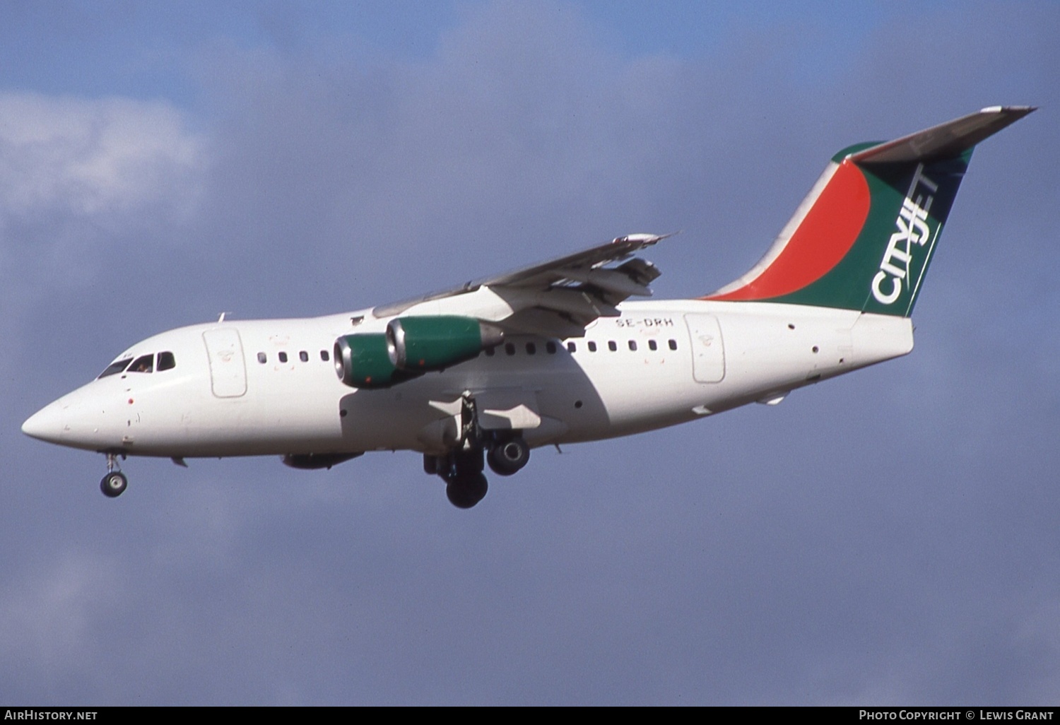 Aircraft Photo of SE-DRH | British Aerospace BAe-146-100 | CityJet | AirHistory.net #621717