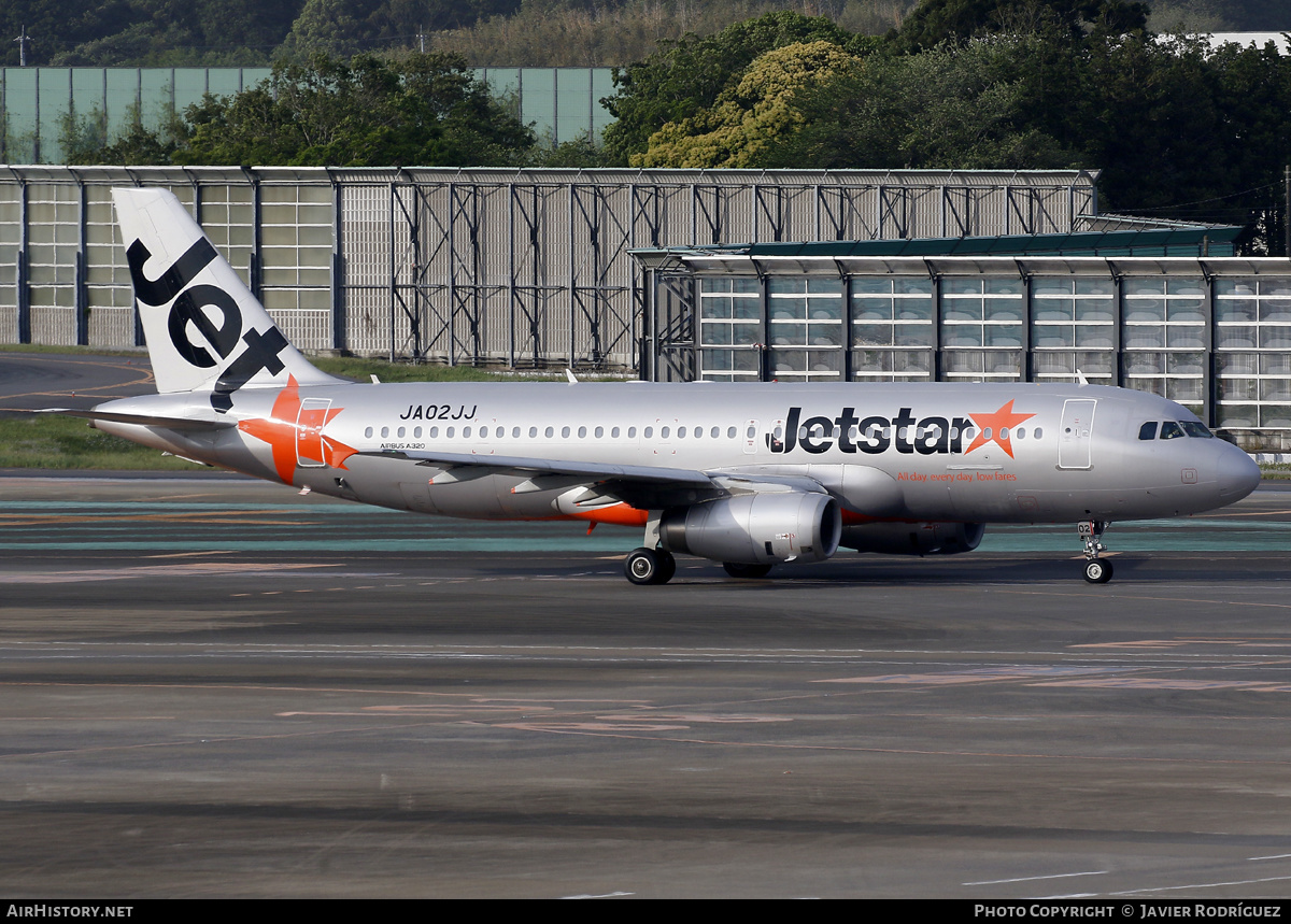 Aircraft Photo of JA02JJ | Airbus A320-232 | Jetstar Airways | AirHistory.net #621719