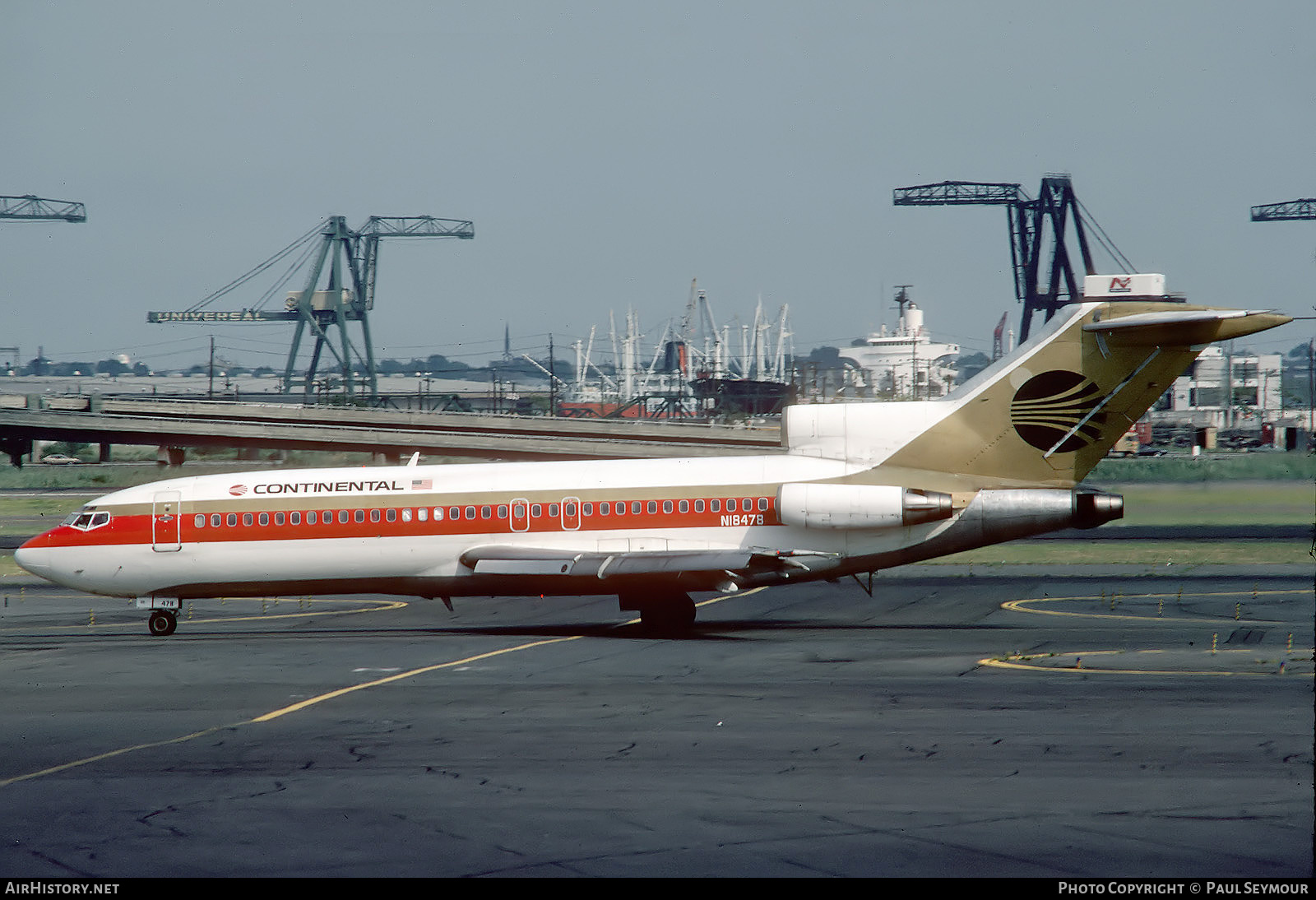 Aircraft Photo of N18478 | Boeing 727-30 | Continental Airlines | AirHistory.net #621740