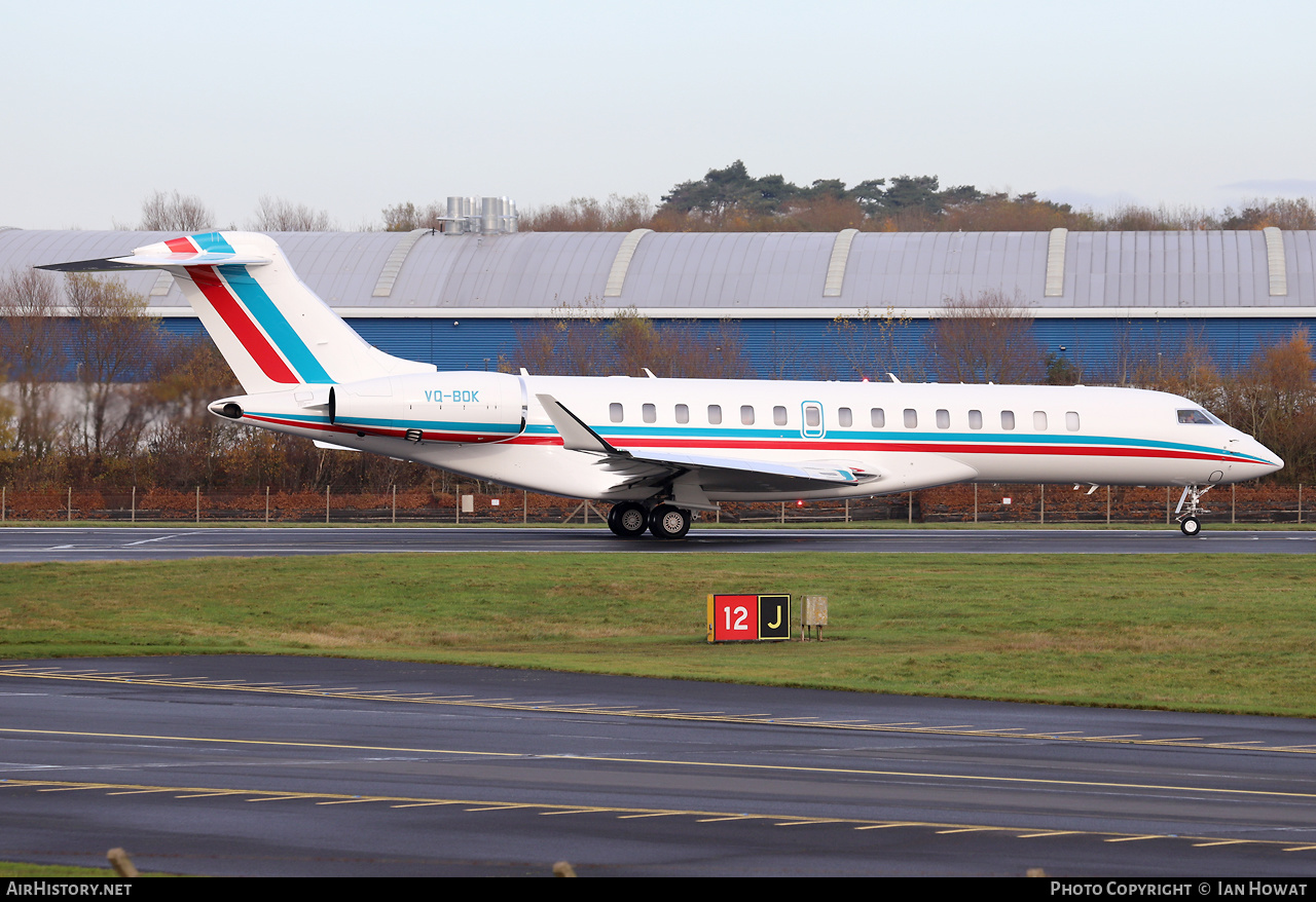 Aircraft Photo of VQ-BOK | Bombardier Global 7500 (BD-700-2A12) | AirHistory.net #621741