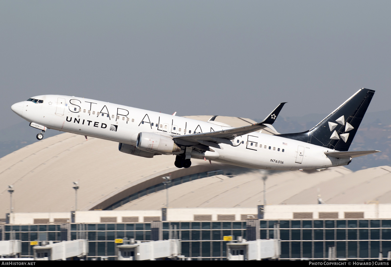 Aircraft Photo of N76516 | Boeing 737-824 | United Airlines | AirHistory.net #621746