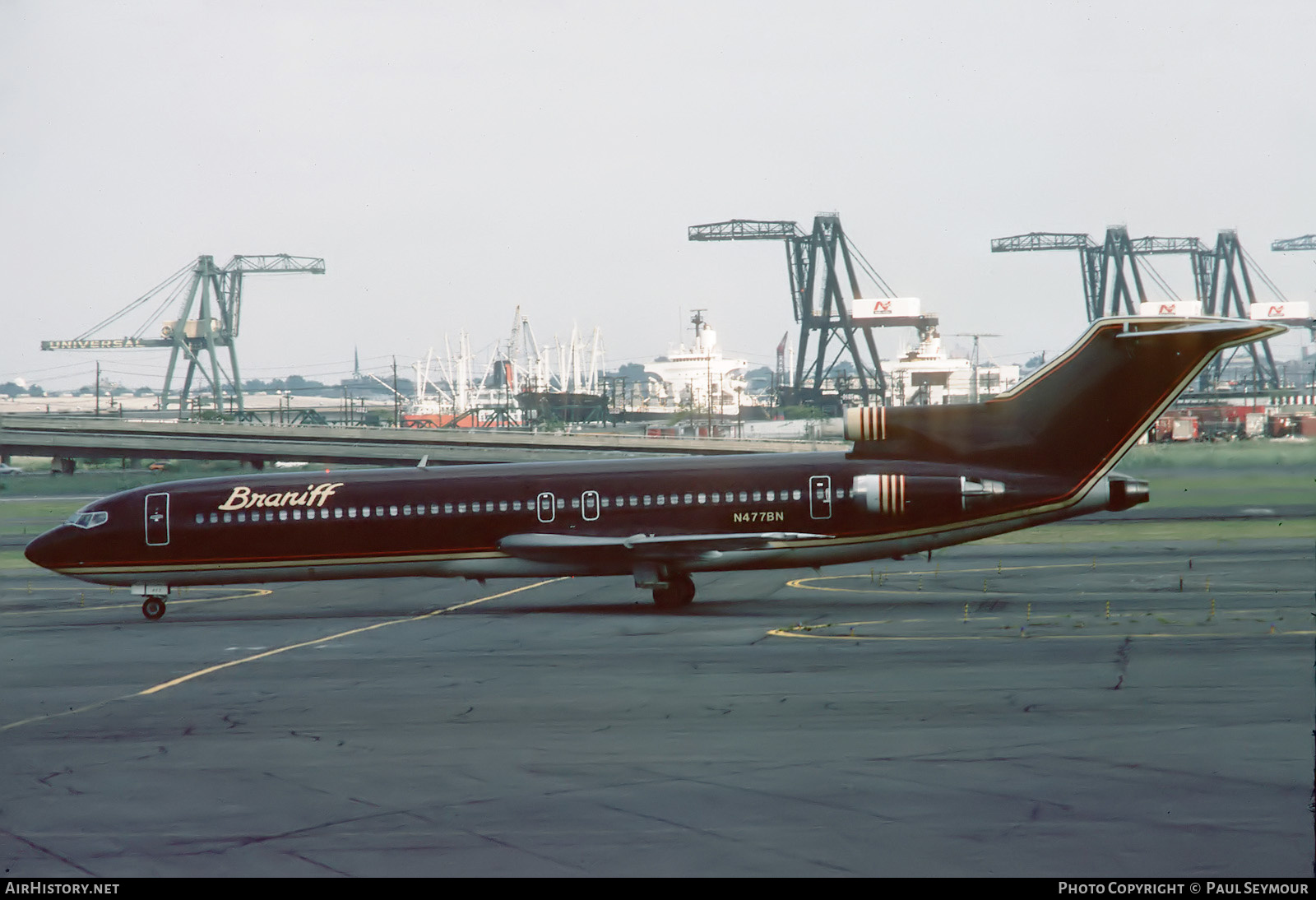 Aircraft Photo of N477BN | Boeing 727-227/Adv | Braniff International Airways | AirHistory.net #621751