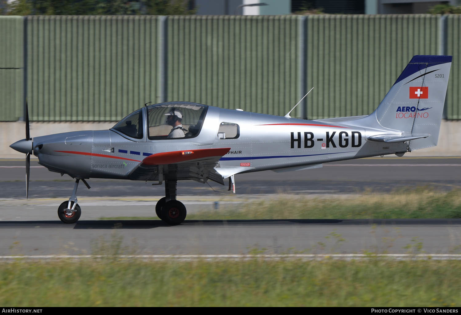 Aircraft Photo of HB-KGD | Sonaca S201 | Aero Locarno | AirHistory.net #621765