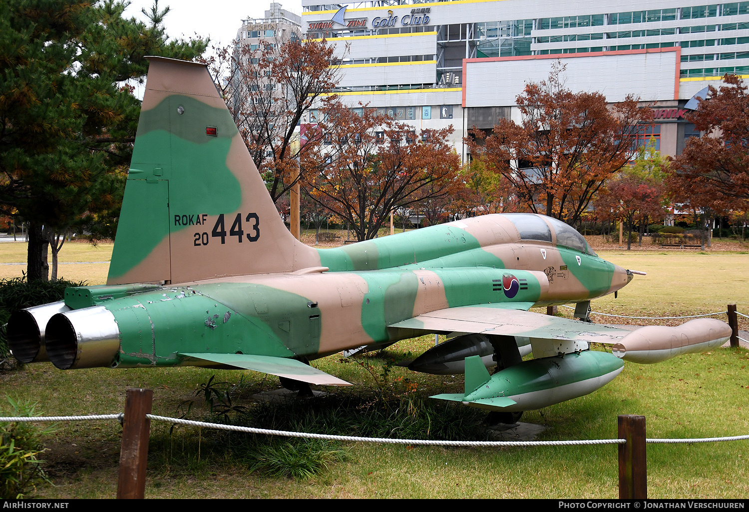 Aircraft Photo of 20-443 | Northrop F-5B Freedom Fighter | South Korea - Air Force | AirHistory.net #621780