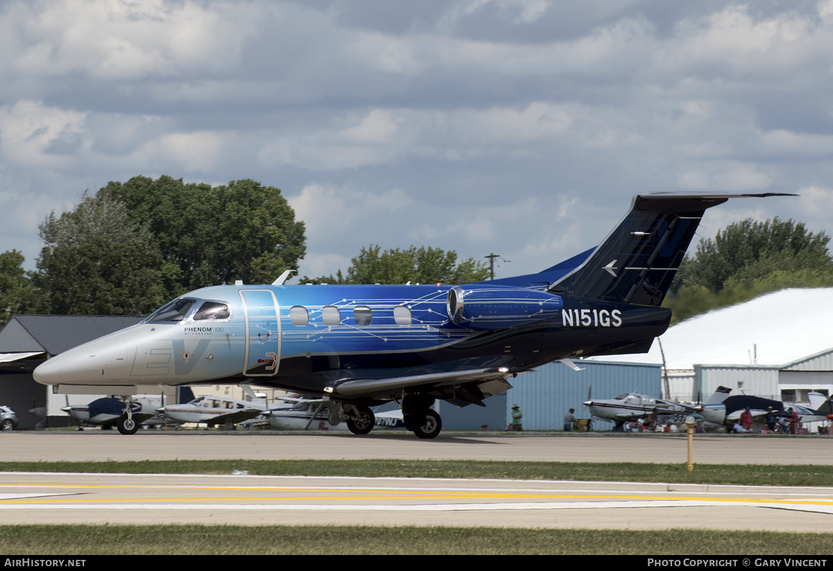 Aircraft Photo of N151GS | Embraer EMB-500 Phenom 100EV | AirHistory.net #621792