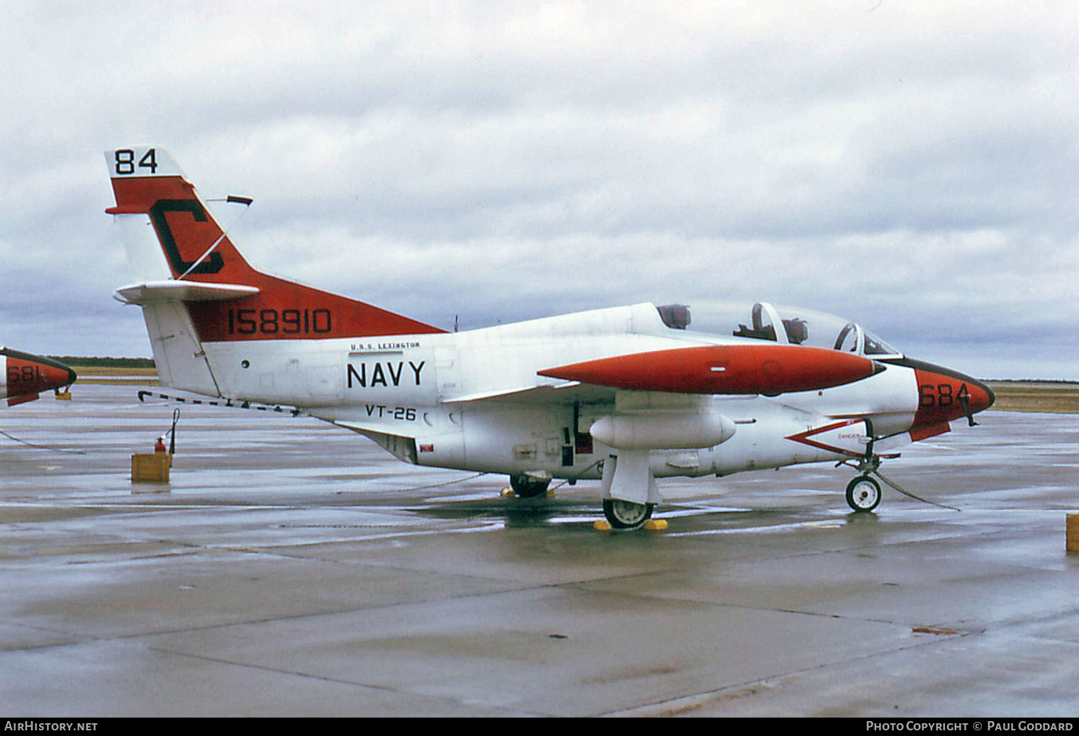 Aircraft Photo of 158910 | North American Rockwell T-2C Buckeye | USA - Navy | AirHistory.net #621798