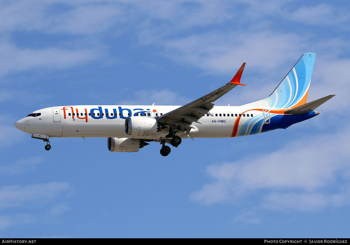 Aircraft Photo of A6-FMG | Boeing 737-8 Max 8 | Flydubai | AirHistory.net #621801