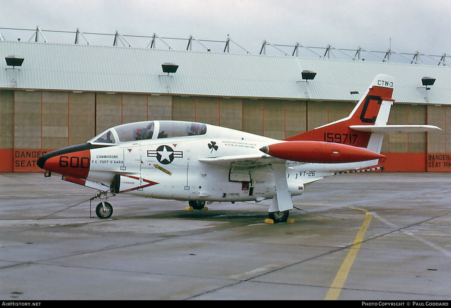 Aircraft Photo of 159717 | North American Rockwell T-2C Buckeye | USA - Navy | AirHistory.net #621807