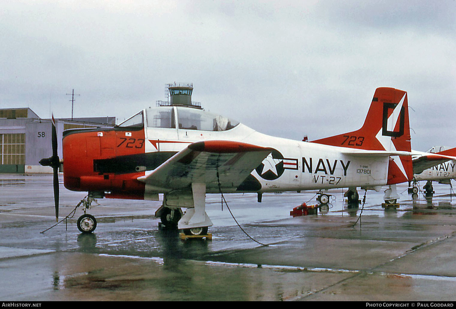 Aircraft Photo of 137801 | North American T-28B Trojan | USA - Navy | AirHistory.net #621808