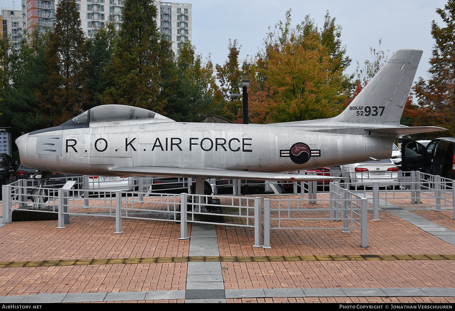 Aircraft Photo of 52-937 | North American F-86F Sabre | South Korea - Air Force | AirHistory.net #621809