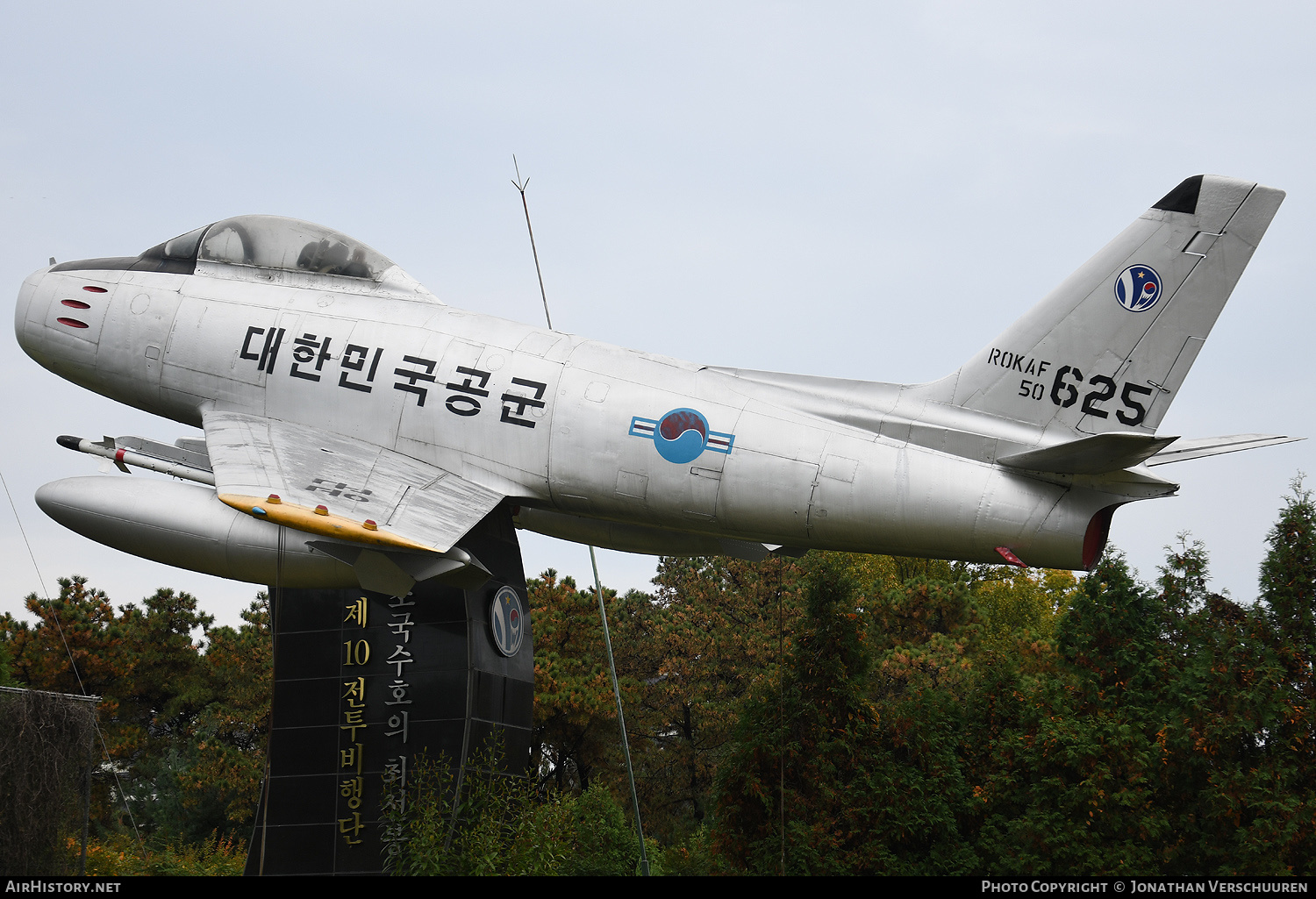 Aircraft Photo of 50-625 | North American F-86F Sabre | South Korea - Air Force | AirHistory.net #621824