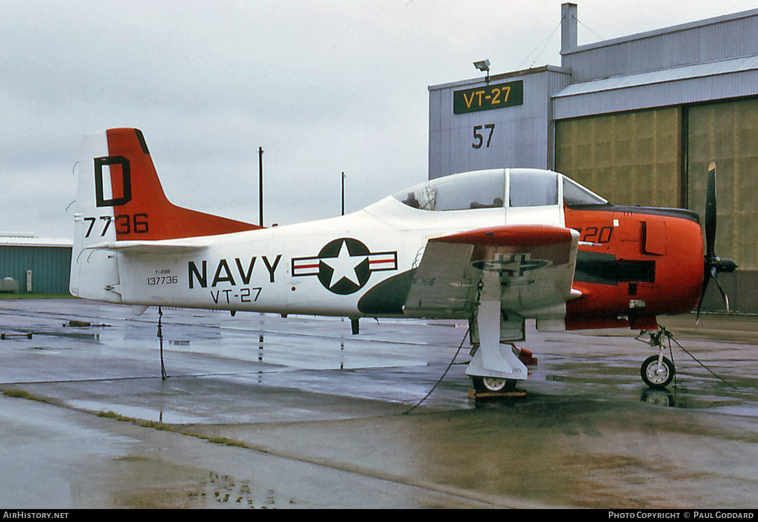 Aircraft Photo of 137736 | North American T-28B Trojan | USA - Navy | AirHistory.net #621826