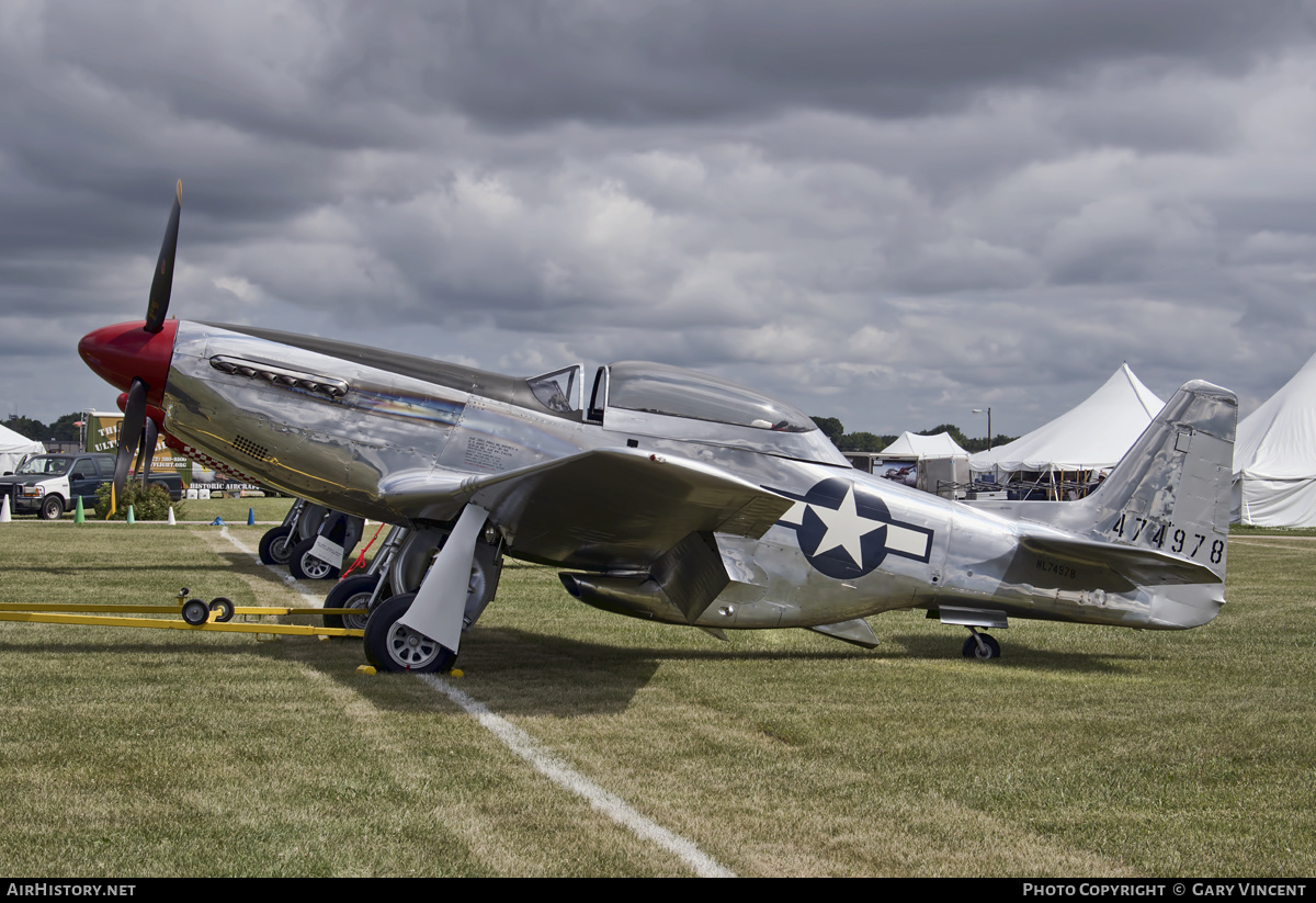 Aircraft Photo of N74978 / NL74978 / 474978 | North American P-51D Mustang | USA - Air Force | AirHistory.net #621829