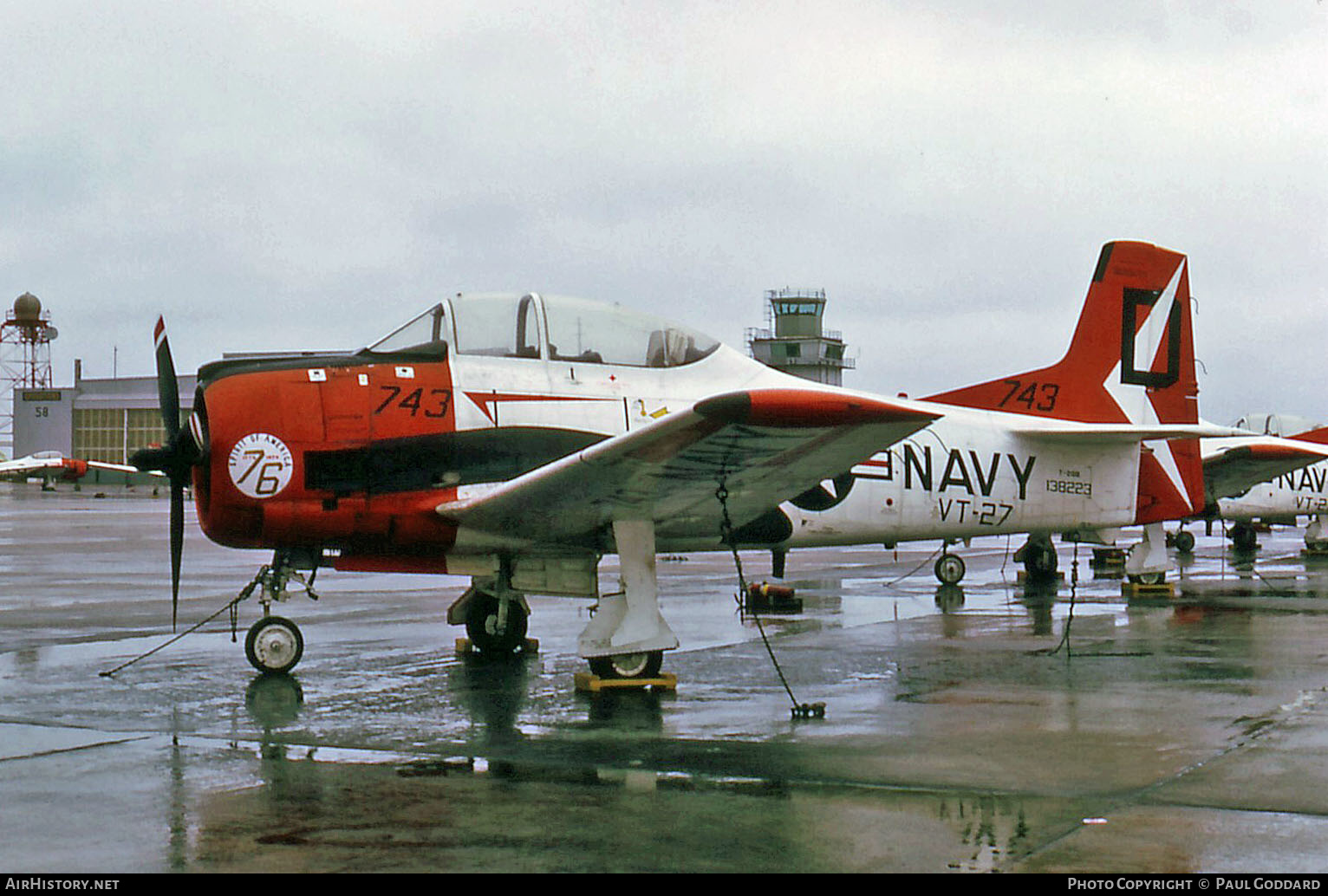 Aircraft Photo of 138223 | North American T-28B Trojan | USA - Navy | AirHistory.net #621859