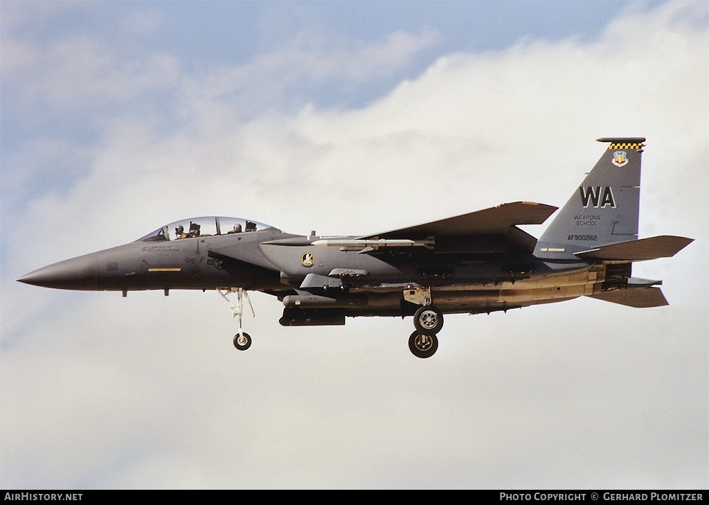 Aircraft Photo of 90-0262 | McDonnell Douglas F-15E Strike Eagle | USA - Air Force | AirHistory.net #621870