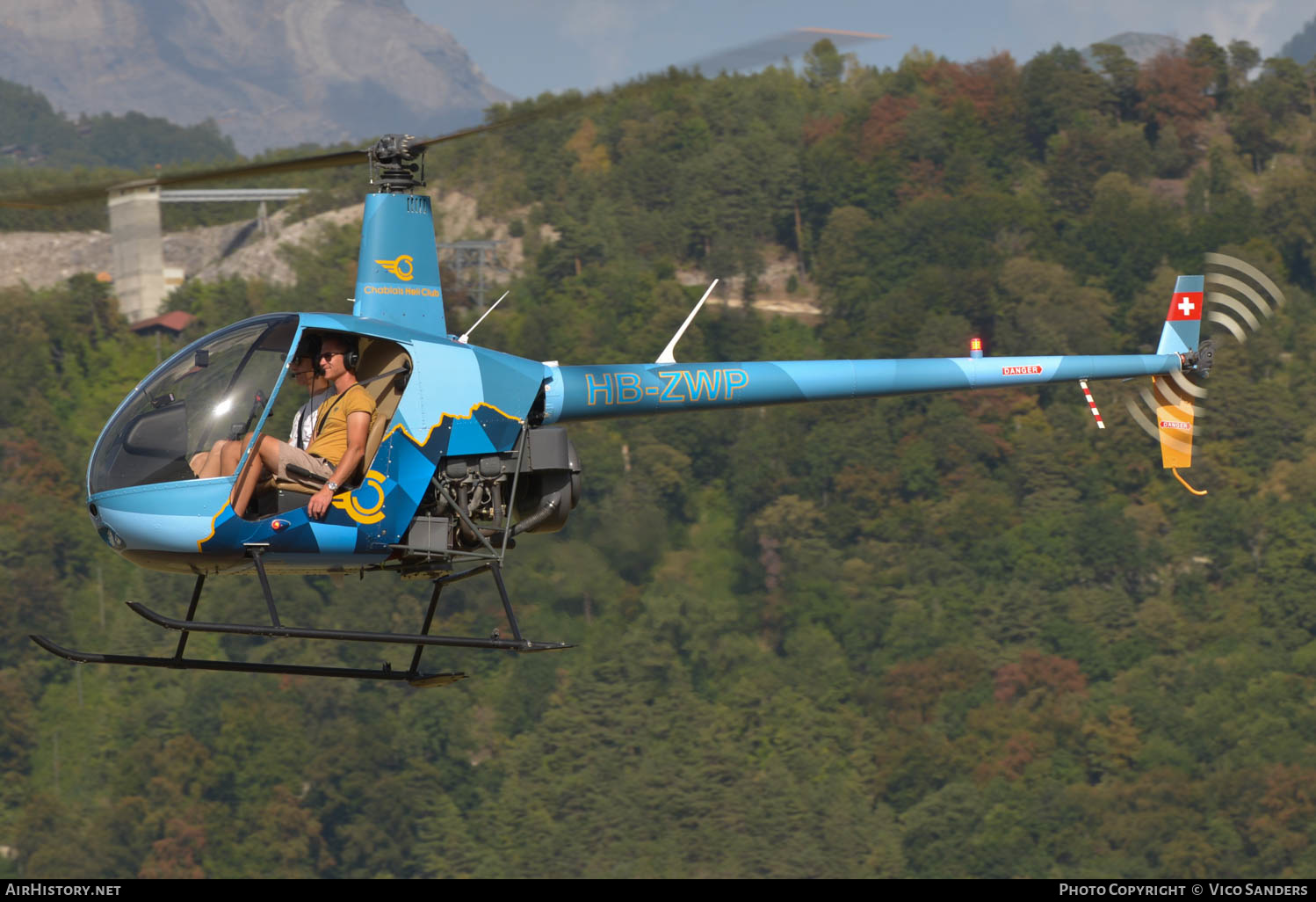 Aircraft Photo of HB-ZWP | Robinson R-22 Beta II | Chablais Heli Club | AirHistory.net #621889