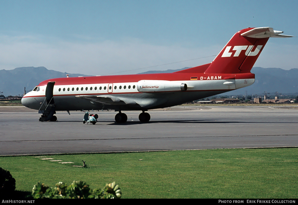 Aircraft Photo of D-ABAM | Fokker F28-1000 Fellowship | LTU - Lufttransport-Unternehmen | AirHistory.net #621898