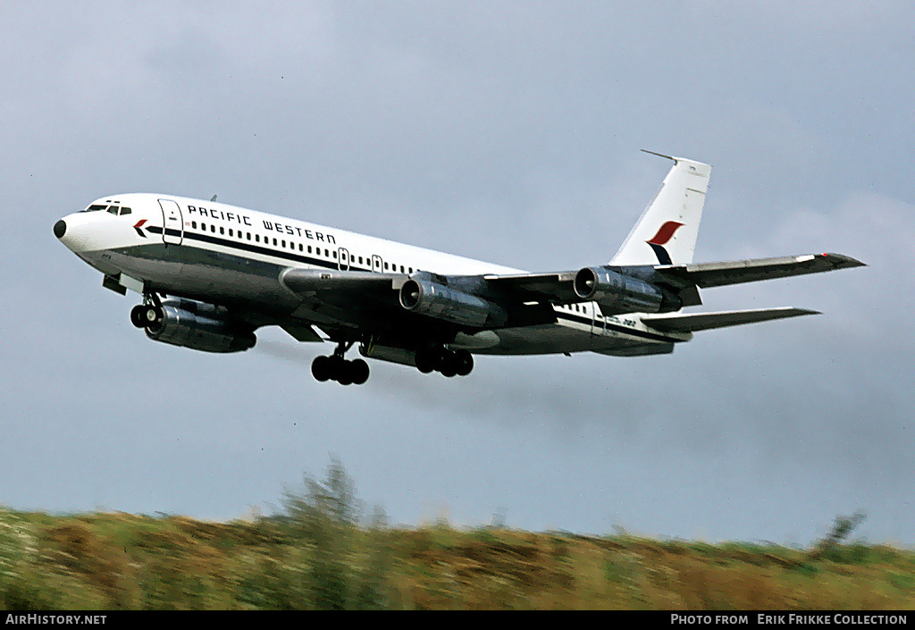 Aircraft Photo of CF-PWV | Boeing 707-138(B) | Pacific Western Airlines | AirHistory.net #621899