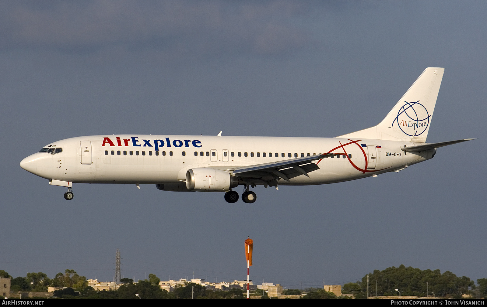Aircraft Photo of OM-CEX | Boeing 737-436 | AirExplore - Axe | AirHistory.net #621912
