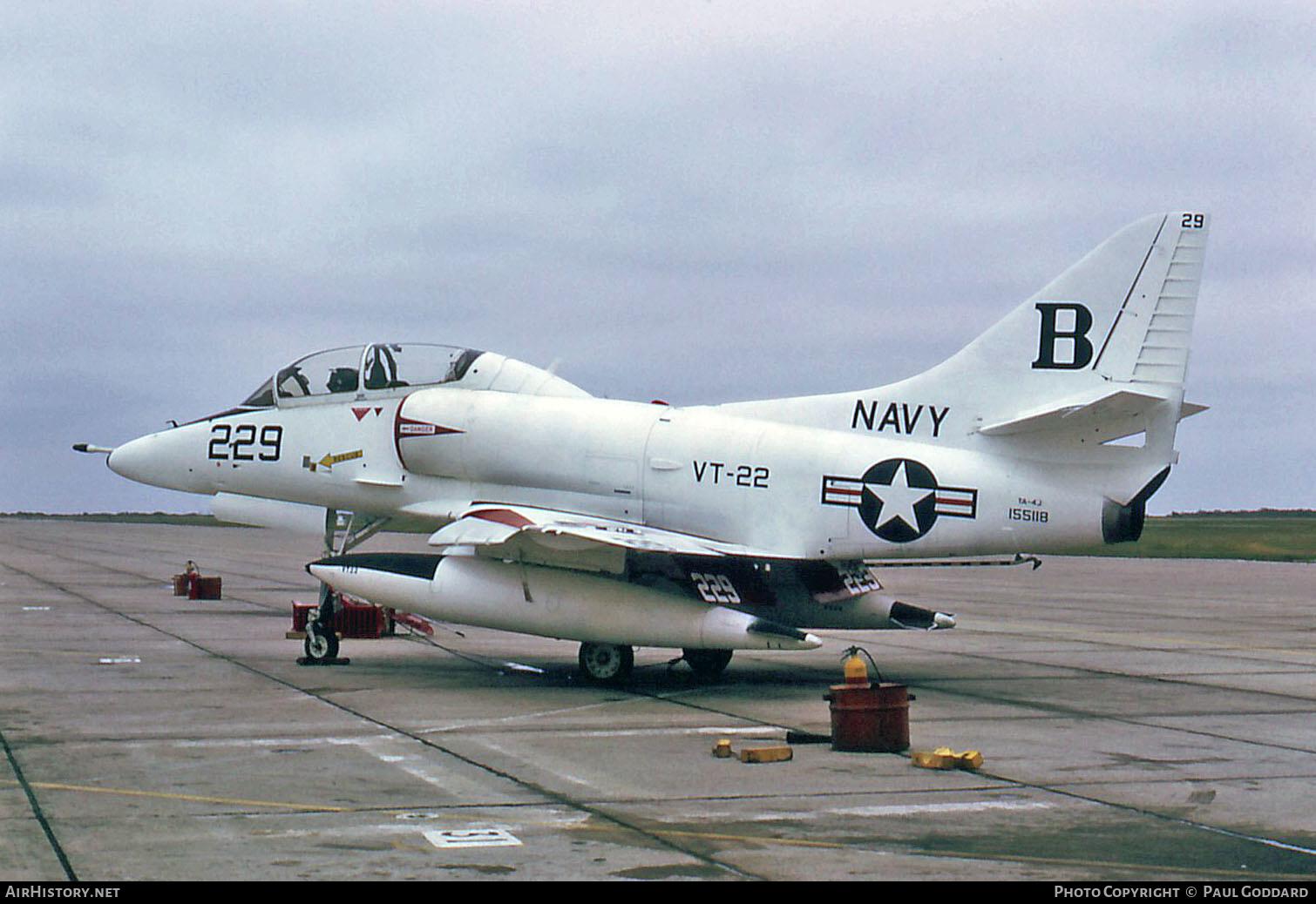 Aircraft Photo of 155118 | McDonnell Douglas TA-4J Skyhawk | USA - Navy | AirHistory.net #621946