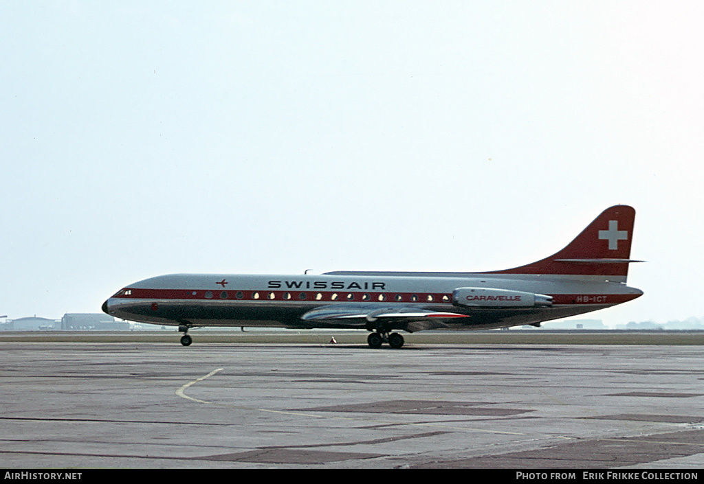 Aircraft Photo of HB-ICT | Sud SE-210 Caravelle III | Swissair | AirHistory.net #621949