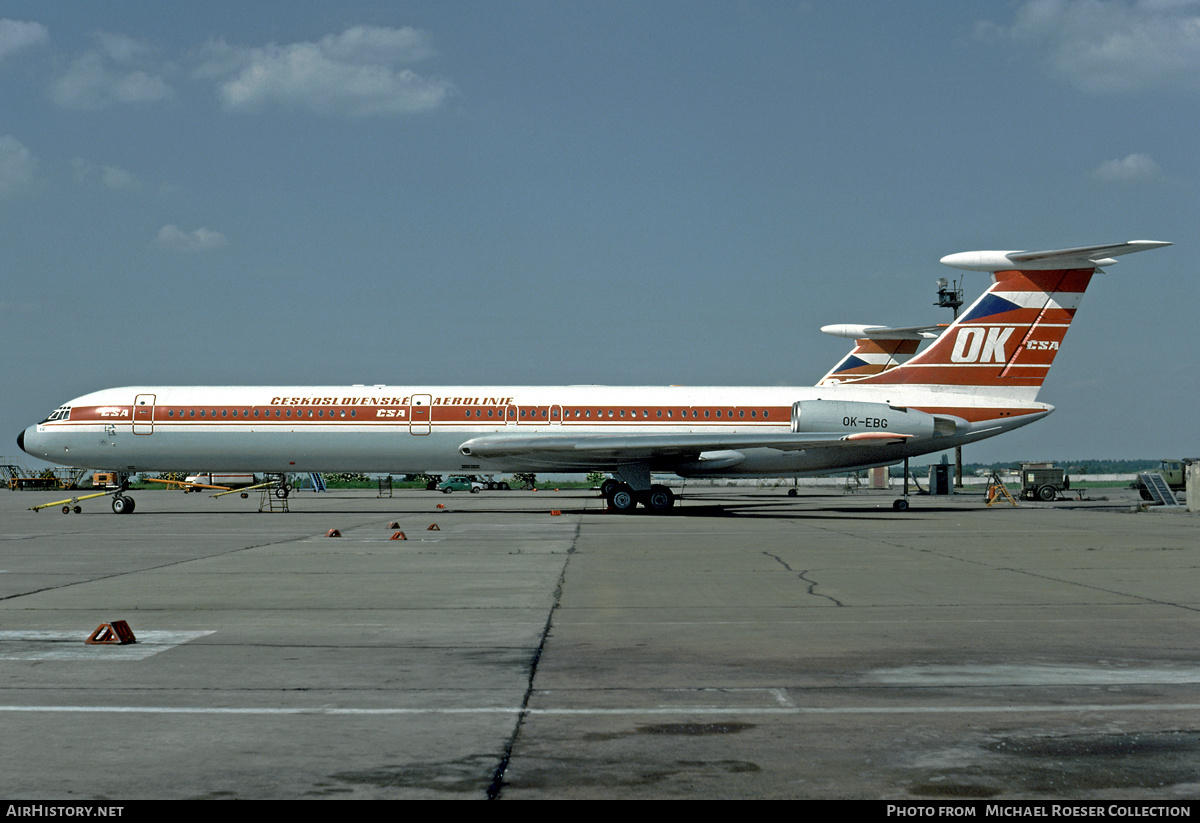 Aircraft Photo of OK-EBG | Ilyushin Il-62 | ČSA - Československé Aerolinie - Czechoslovak Airlines | AirHistory.net #621954