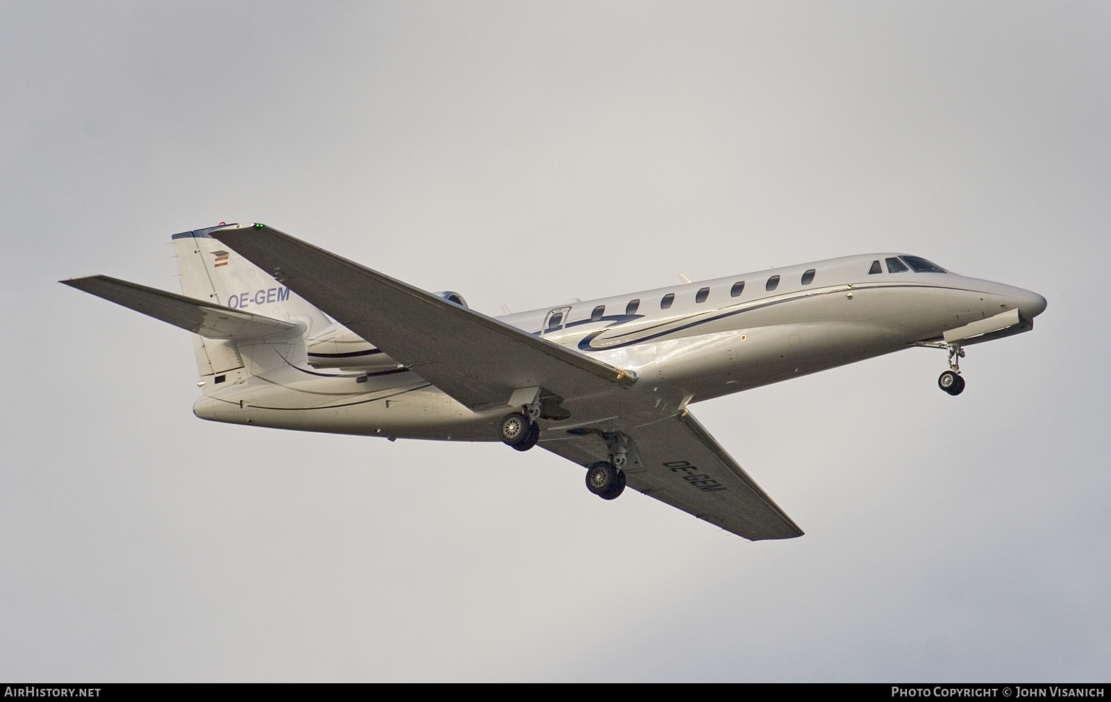 Aircraft Photo of OE-GEM | Cessna 680 Citation Sovereign | AirHistory.net #621958