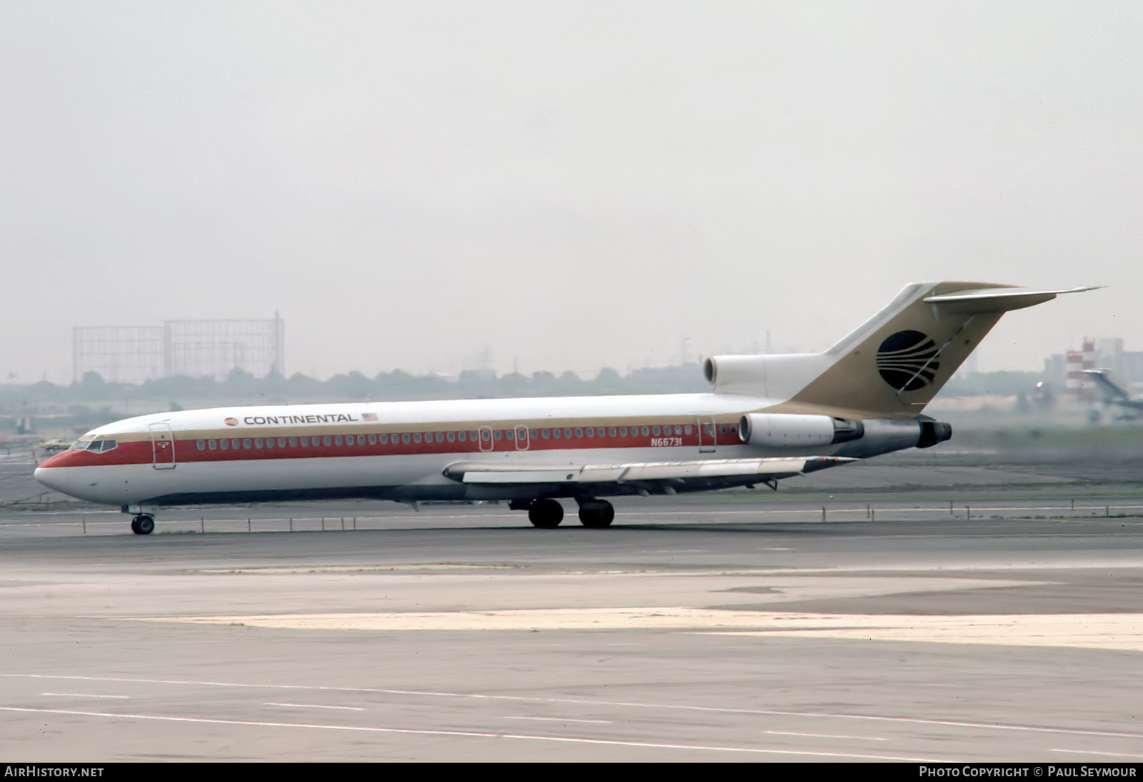 Aircraft Photo of N66731 | Boeing 727-224/Adv | Continental Airlines | AirHistory.net #621963