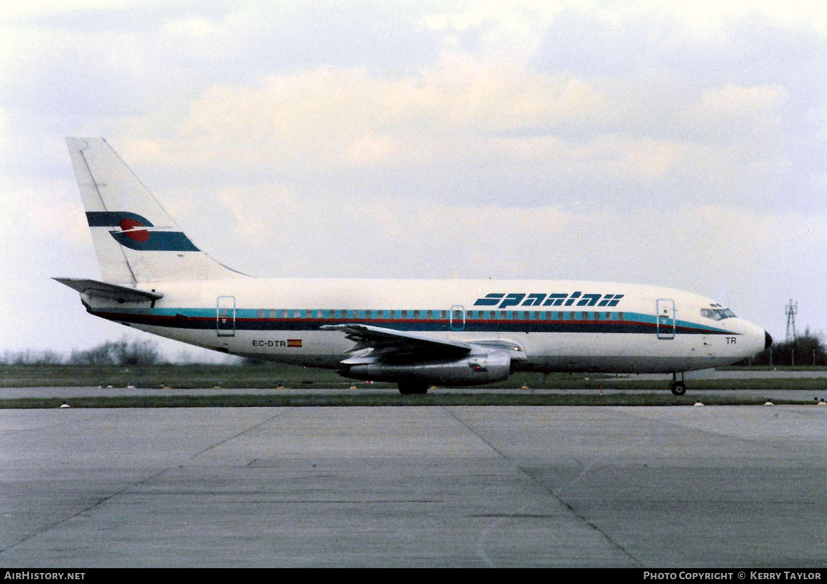 Aircraft Photo of EC-DTR | Boeing 737-2K5/Adv | Spantax | AirHistory.net #621964