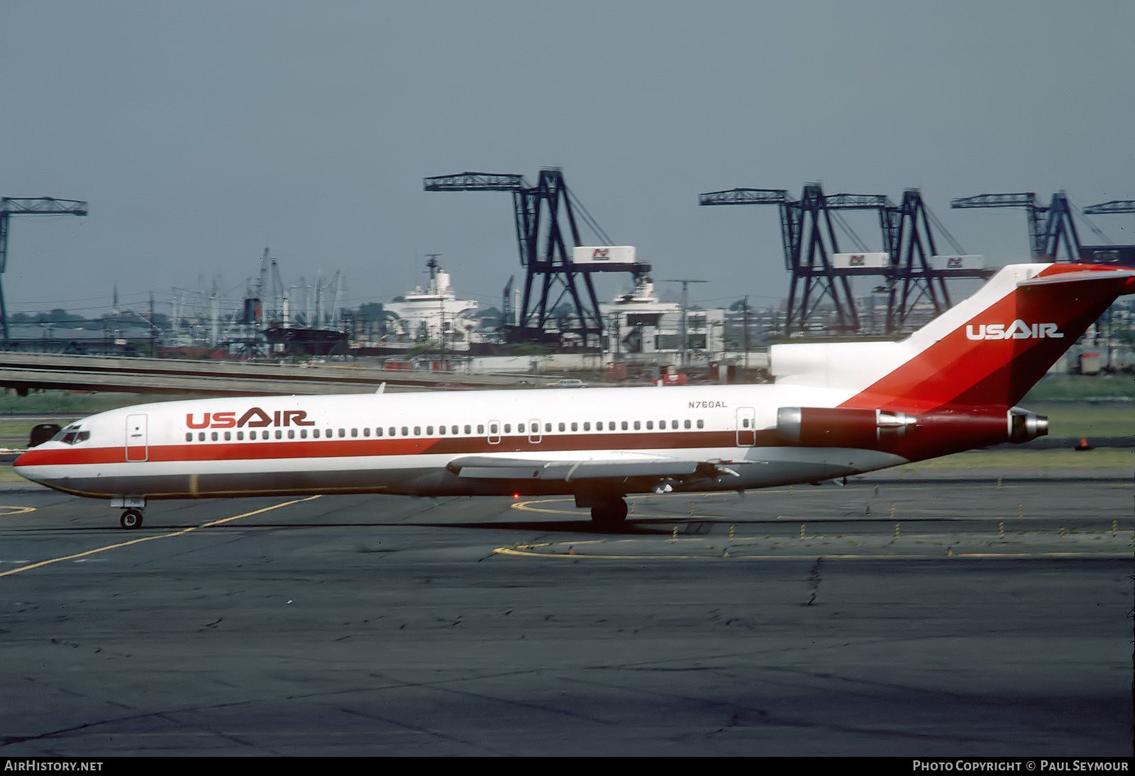 Aircraft Photo of N760AL | Boeing 727-2B7/Adv | USAir | AirHistory.net #621966